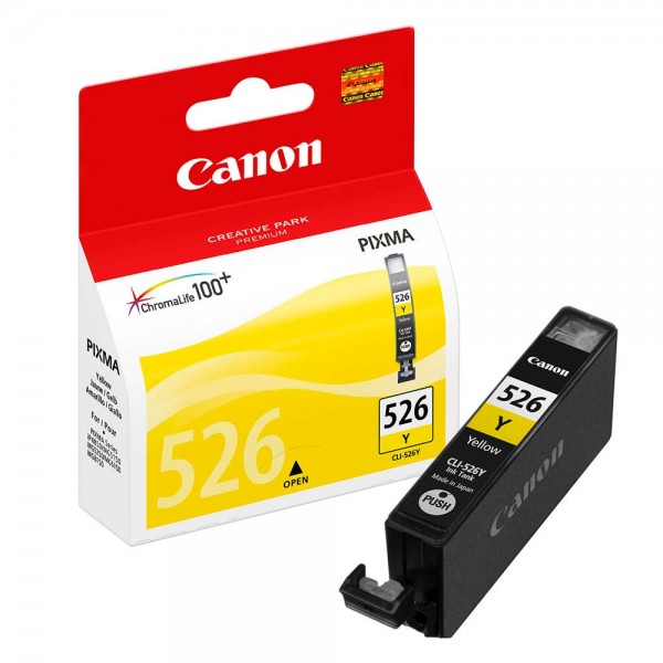 Original Canon Tinten Patrone CLI-526 gelb für Pixma 4850 4950 6550 8150