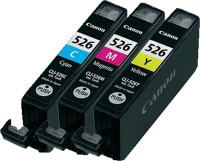 Original Canon Tinten Patrone CLI-526 Multi 3-farbig für Pixma 4850 6520 5150 5300 Blister