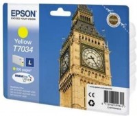 Original Epson Tinten Patrone T7034 gelb für WorkForce 4015 4095 4515 4540 4595