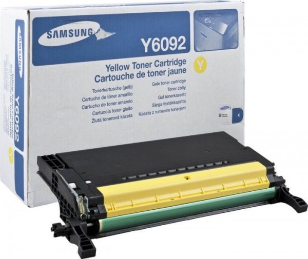 Original Samsung Toner CLT-Y6092S gelb für CLP-770 CLP-775 B-Ware