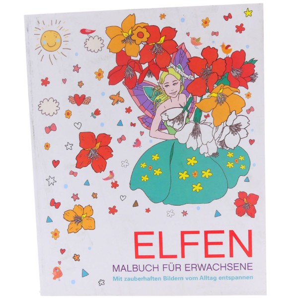 59137_Elfen:_Mit_zauberhaften_Bildern_vom_Alltag_für_Erwachsene_entspannen_Malbuch_NEU