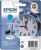 Original Epson Tinten Patrone 27 cyan für WorkForce WF 3600 3620 7610 7620