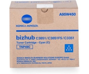 33571_Original_Konica_Minolta_Toner_TNP-49C_cyan_für_Bizhub_C_3351_3851