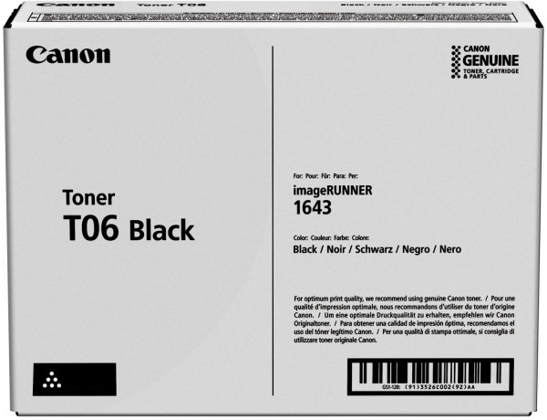 61281_Original_Canon_Toner_T06_3526C002_schwarz_für_iR1643
