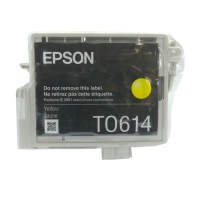 Original Epson Tinten Patrone T0614 gelb für Stylus 68 88 3800 4200 4800 4850 Blister