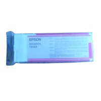Original Epson Tinten Patrone T6143 magenta für Stylus Pro 4400 4450 Blister