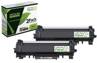 2x Callmenew Toner für Brother TN-2420 schwarz DCP-L 2510 2550 HL-L 2310 2370 MFC-L 2710 2730