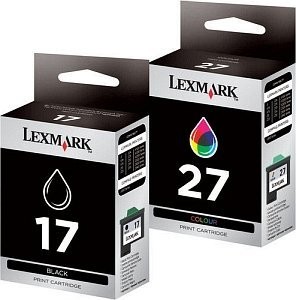 Lexmark 17+27 Tintendruckkopfpatronen schwarz/farbig hohe Kapazität (80D2952)