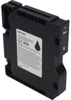 Original Ricoh Tinte GC41K schwarz (405761) OEM für Afico NRG 3100 3110 3120 7100 Blister
