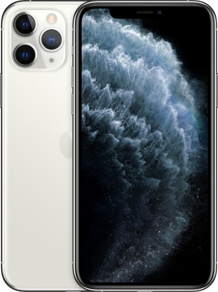 58606_Apple_iPhone_11_Pro_64GB_Silver_Silber_LTE_iOS_Smartphone_5,8"_OLED_12_exzellenter_Zustand