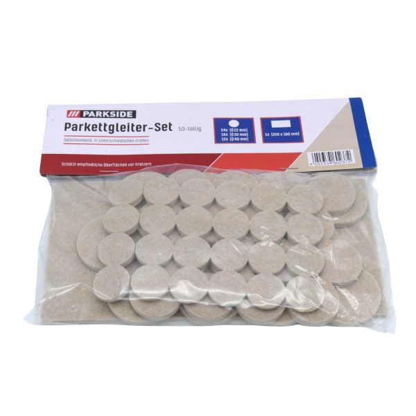 55472_PARKSIDE_Parkettgleiter-Set_53-teilig_selbstklebend_schützt_Oberflächen_vor_Kratzern_Möbelgleiter