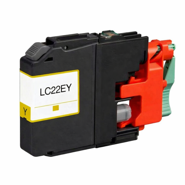 63156_Patrone_kompatibel_mit_Brother_LC22_EY_yellow_für_MFC-J_5920_DW
