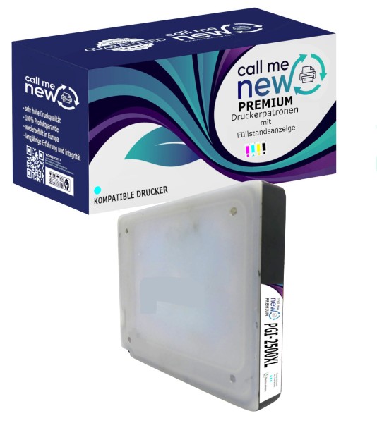 57065_callmenew_Premium_TINTE_PATRONE_für_CANON_PGI-2500XL_cyan_Maxify_iB4000_MB5000_5100_5300_5400