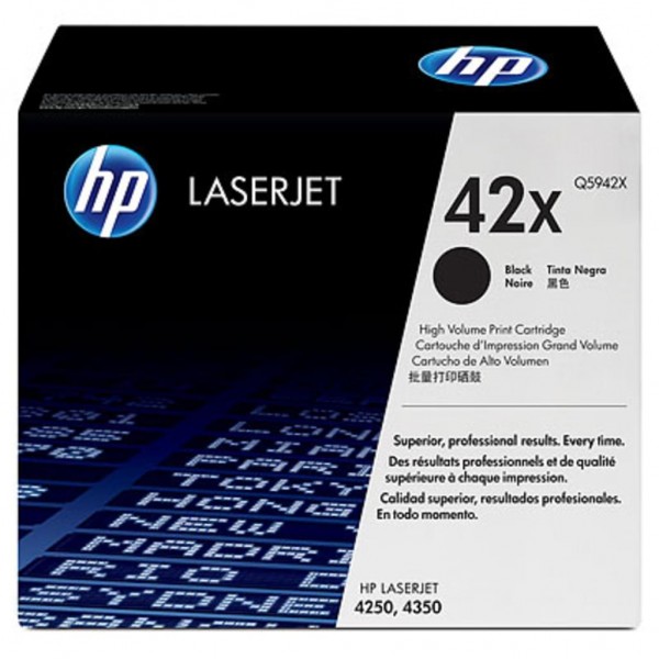 Original HP Toner 42X Q5942X für Laserjet 4250 4250N 4350 4350N NEU umverpackt