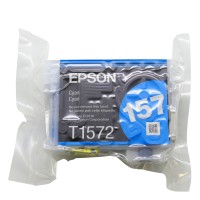 Original Epson Tinte Patrone T1572 cyan XL für Stylus Photo R3000 Blister