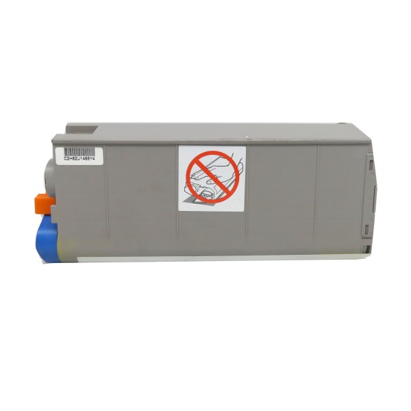 46234_Original_OKI_Toner_43865721_gelb_für_C_5850_5950_6100_Neutrale_Schachtel