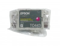 Original Epson Tinten Patrone T0443 magenta Stylus 64 66 84 3600 6400 Blister