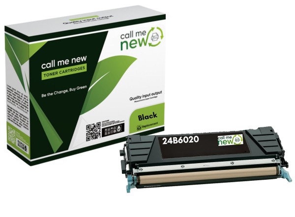 61907_Callmenew_Toner_kompatibel_mit_Lexmark_Toner_24B6020_schwarz_für_XS_7100_7155_7163_7170_Reman