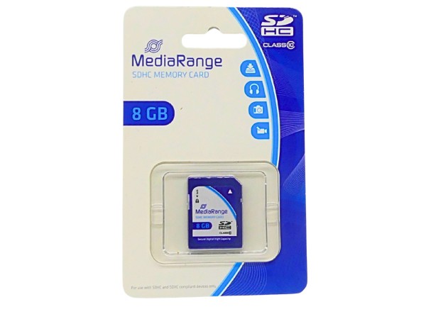 61646__MediaRange_SDHC_Speicherkarte_8_GB_MR962