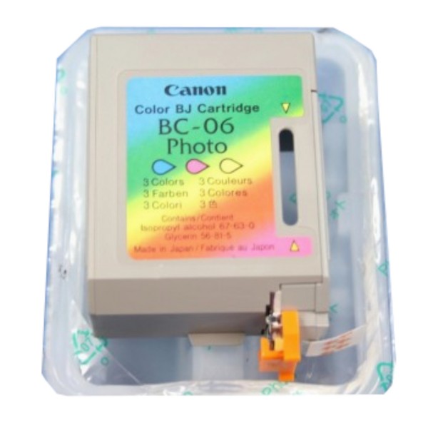 Original Canon Fotodruckkopf BC-06 foto color für BJC 240 250 1000 Blister