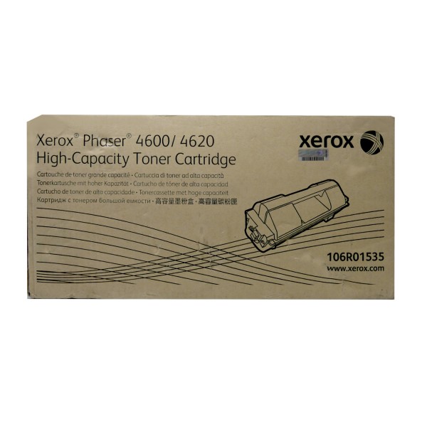 Original Xerox Toner 106R01535 schwarz für Phaser 4600 4620 oV