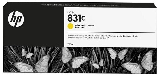 62626_Original_HP_Tinte_831C_CZ697A_yellow_für_Latex_310_315_330_360_560_570_Blister