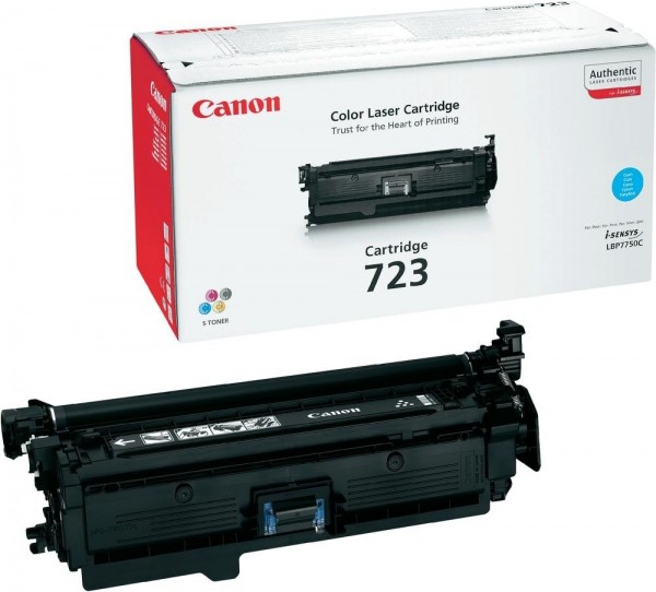 Original Canon Toner 2643B002 CRG 723 cyan für i-SENSYS LBP-7750 cdn B-Ware