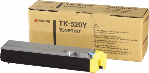 Original Kyocera Toner TK-520Y gelb für FS-C 5015 N