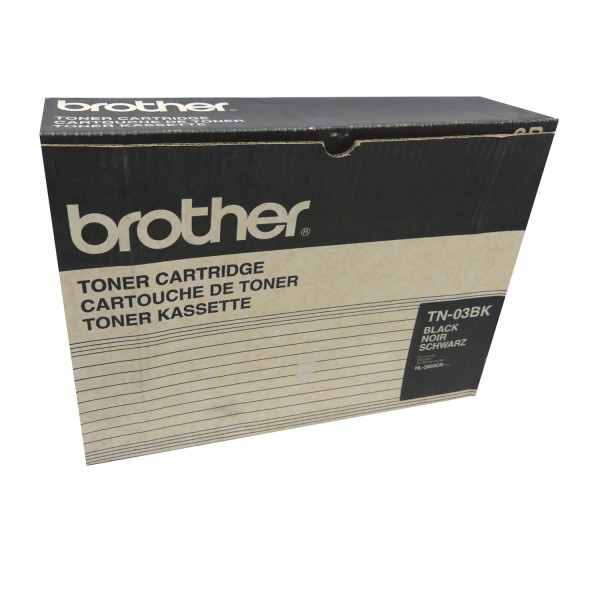 Original Brother Toner TN-03 schwarz für HL 2600 C CN Series B-Ware