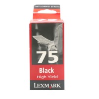 Original Lexmark Tintendruckkopfpatrone 75 schwarz für Z 42 52 53 73