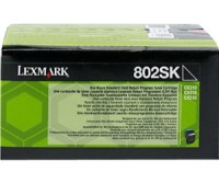 Original Lexmark Toner 80C2SK0 BK schwarz für CX 310 410 510 - neu umverpackt