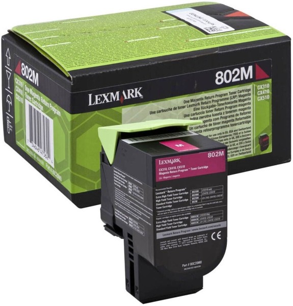 62380_Original_Lexmark_Toner_80C20ME_magenta_für_CX_310_410_510_-_neu_umverpackt