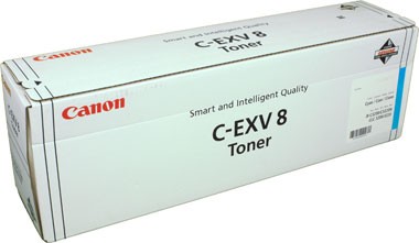 Original Canon Toner 7628A002 C-EXV 8 cyan für iR CLC C3200 C3220N B-Ware