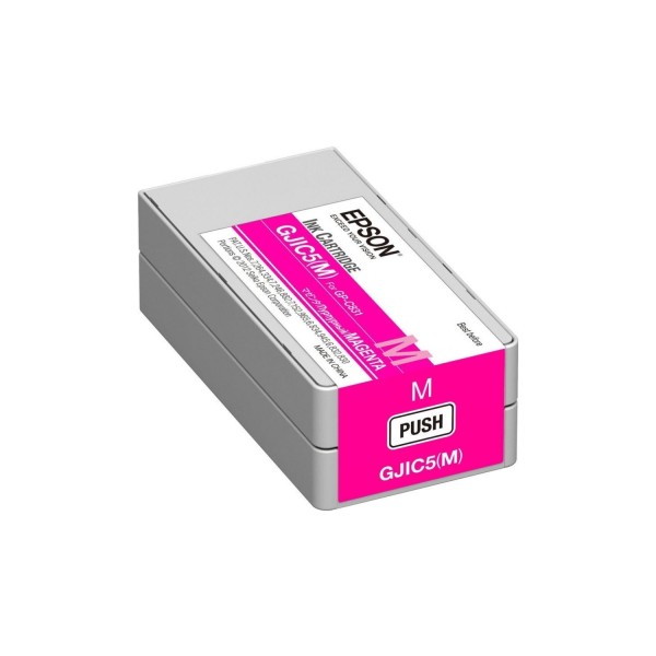 63105_Original_Epson_Tintenpatrone_GJIC5C_C13S020565_magenta_für_GP-C_831_Blister