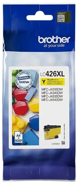 60595_Original_Brother_Tinten_Patrone_LC_426XL_gelb_für_MFC-J_4335_4340_4535_4540_Mini_Biz-Step