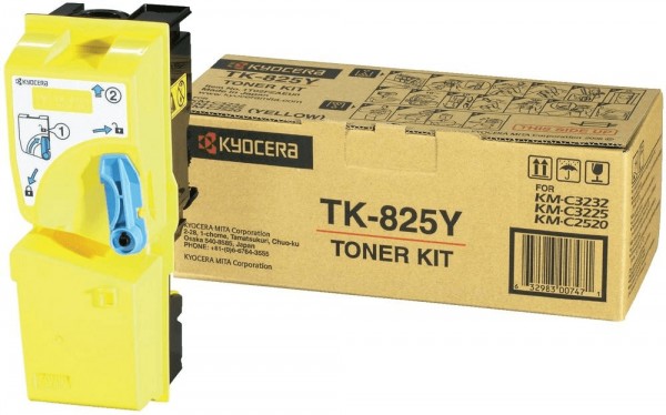 46094_Original_Kyocera_Toner_TK-825Y_gelb_für_KM-C_2520_3225_4035_B-Ware