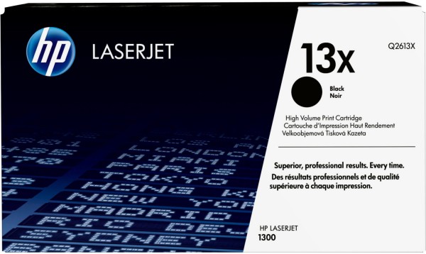 Original HP Toner Q2613X schwarz für Laserjet 1300 N T XI