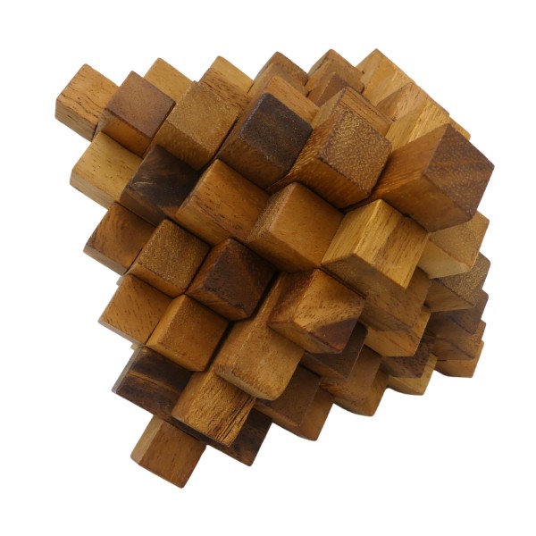 58674_DILEMMA_Großer_Meteor_aus_Holz_Form_Puzzle_Knobel_Geduldspiel_Denkspiel_IQ-Spiel