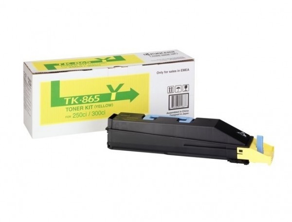 45889_Original_Kyocera_Toner_TK-865_gelb_für_TASKalfa_250_300_Neutrale_Schachtel