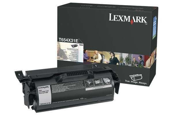 Original Lexmark Toner T654X31E schwarz für T654 T656 B-Ware