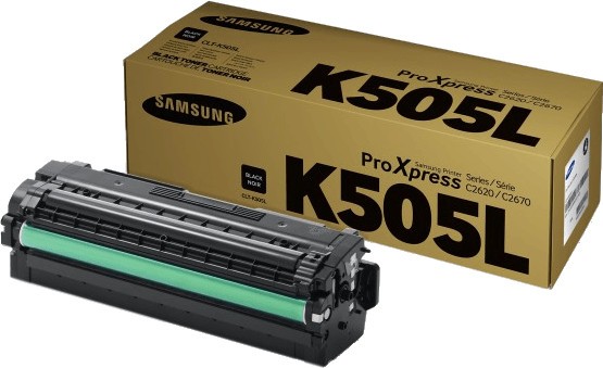 Original Samsung Toner CLT-K505L schwarz für C2620DW C2670FW oV