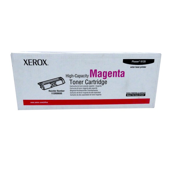 Original Xerox Toner 113R00695 magenta für Phaser 6115 6120