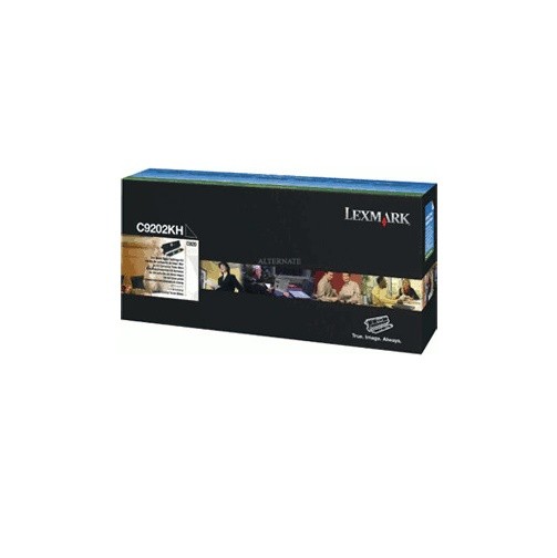 Original Lexmark Toner C9202KH schwarz für C 920 Serie B-Ware