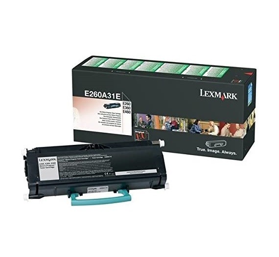 57509_Original_Lexmark_Toner_E260A31E_schwarz_für_Optra_E_260_360_oV