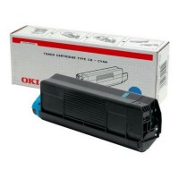 Original OKI Toner 42127407 cyan für C5100 C5200 C5300 oV