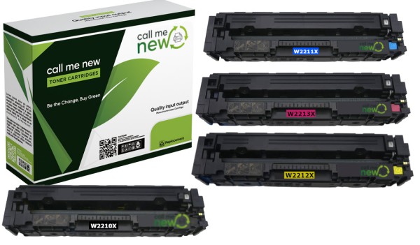 54788_4x_Callmenew_Toner_für_HP_W2210X-3X__Color_LaserJet_Pro_M_255_MFP_M_282_283