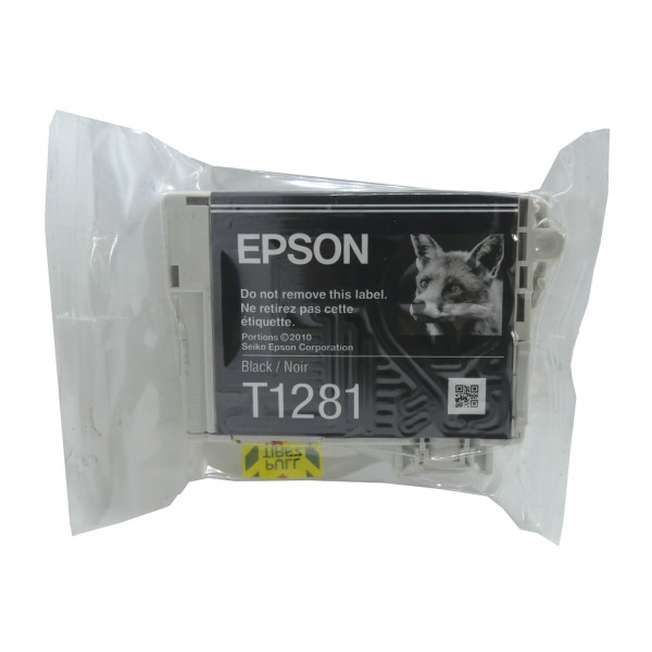 Original Epson Tinten Patrone T1281 schwarz für Stylus Office 420 440 305 230 130 Blister