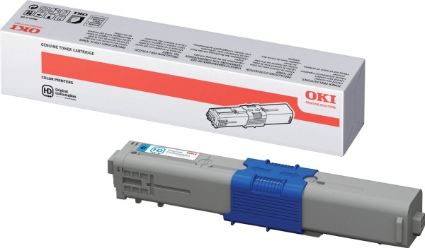 26038_Original_OKI_Toner_44469706_cyan_für_C310_C510_MC351_MC352_B-Ware
