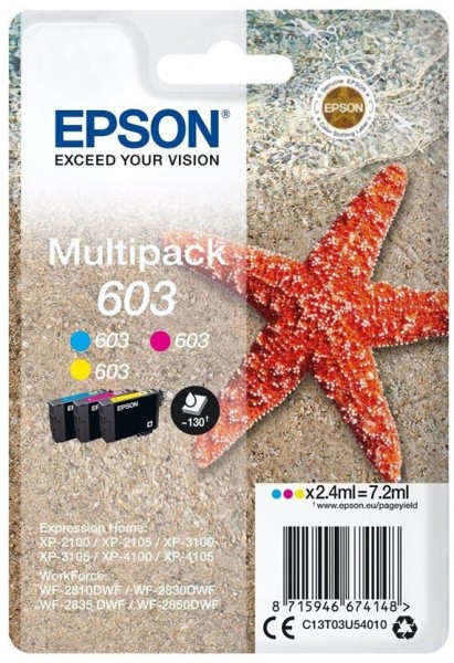 50461_Original_Epson_603_Multipack_cyan,_magenta,_yellow_für_Expression_Home_XP_2100_3100_4100