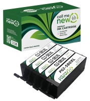 5x Callmenew TINTE PATRONE für Canon PGI-580/CLI-581XXL Pixma TS 6150 8120 TR 7550 8550